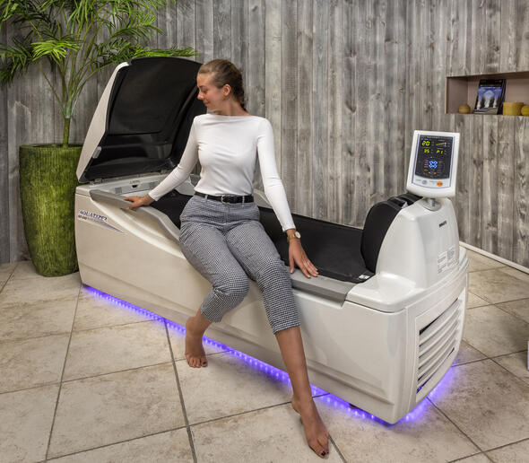 Nouveauté : le lit hydromassant Aquatizer Visuel
