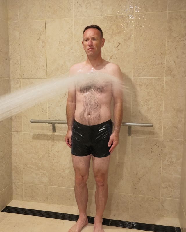 Douche au jet aux Grands Thermes de La Bourboule