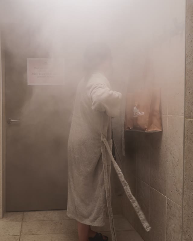 Cabine de brouillard &agrave; l'eau thermale
